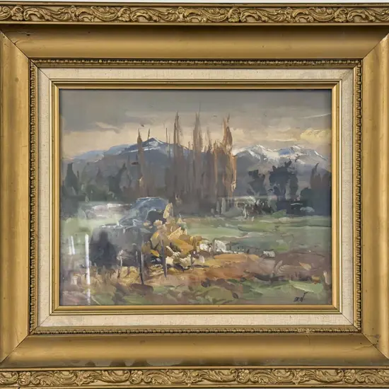 D R Neilson - NZ South Island Landscape
