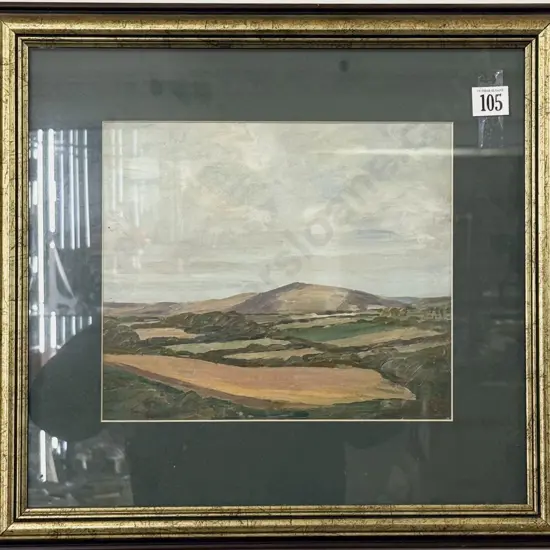 Attrib Sydney Higgs - Pastoral Landscape