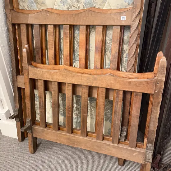 Pair Chapman Taylor Single Bed Frames