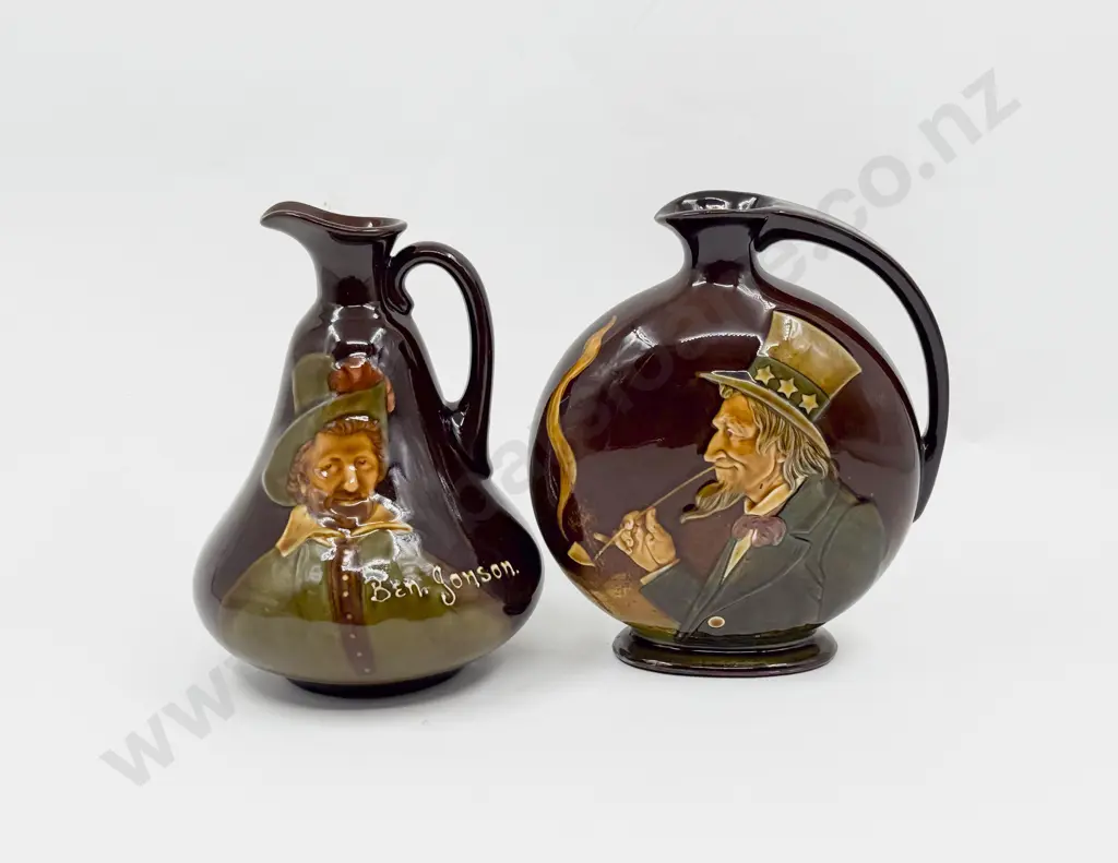 Two Royal Doulton for Dewar's Whisky Decanters Image 1++