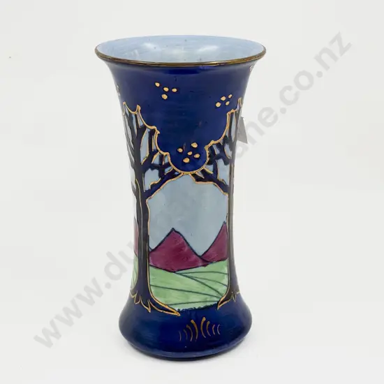 Charlotte Read Tube Lined Continuous Tree Landscape Vase