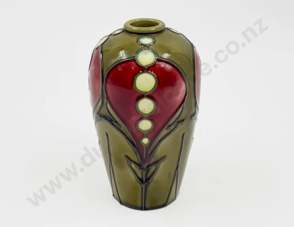 Art Nouveau Minton Secessionist  Tube Lined no16 Posy Vase Image 1++