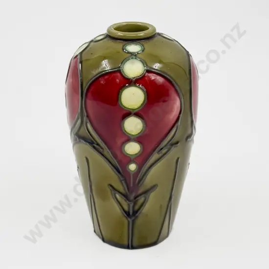 Art Nouveau Minton Secessionist  Tube Lined no16 Posy Vase
