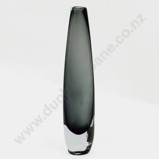 Gunnar Nylund Sweden for Strombergshyttan Sommerso Encased Vase