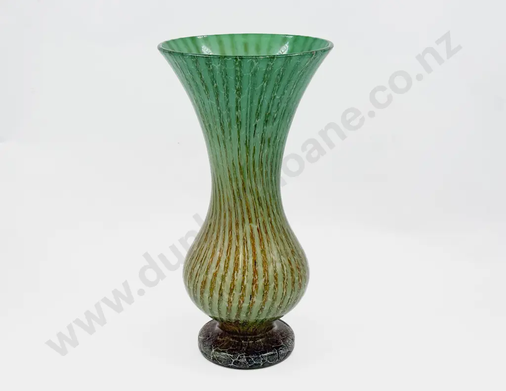 C1930's Karl Wiedmann for WMF Germany Footed Baluster Vase Image 1++