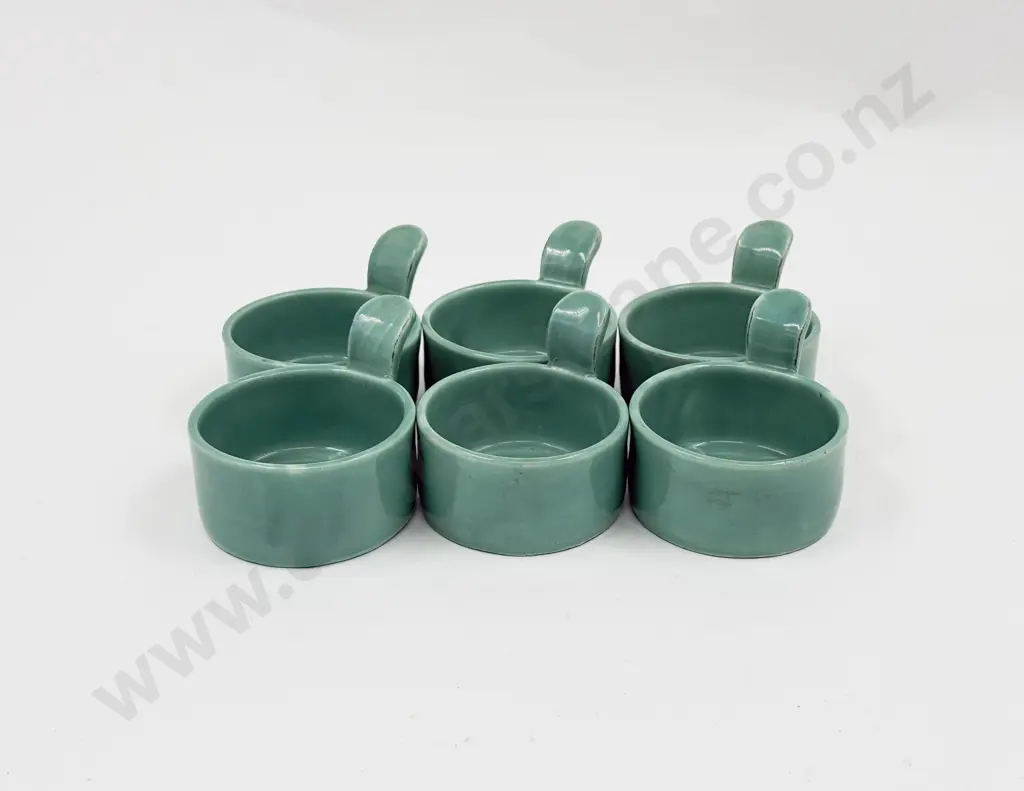Set of Six C H Brannum Barnstaple Ramekins Image 1++