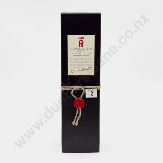 1 Bottle NZ 1995 Tom MacDonald Cabernet Sauvignon Merlot
