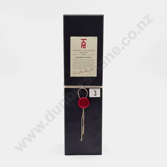 1 Bottle NZ 1996 Tom MacDonald Cabernet Sauvignon Merlot