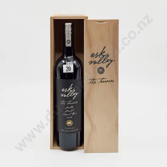 1 Bottle NZ 2013 Esk Valley The Terraces Malbec Merlot Cabernet Franc