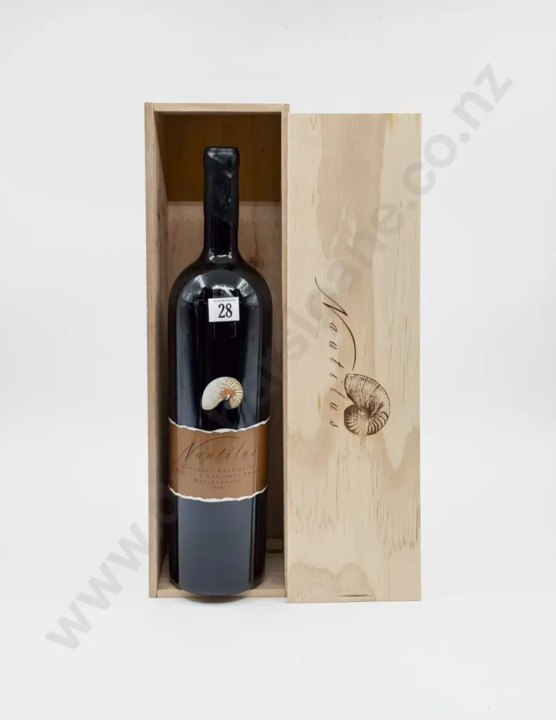 1 Bottle NZ 1996 Nautilus abernet Sauvignon Merlot Cabernet Franc 1.5l Image 1++
