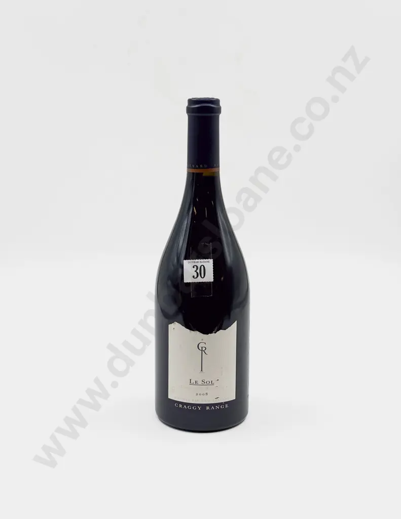 1 Bottle NZ 2008 Craggy Range "Le Sol" Gimblett Gravels Image 1++