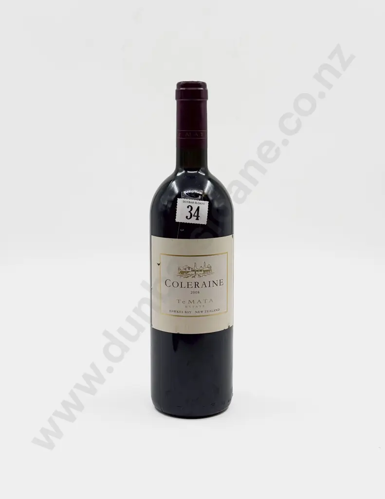 1 Bottle NZ 2008 Te Mata Coleraine Image 1++