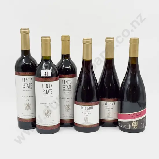 6 Assorted Bottles NZ Red