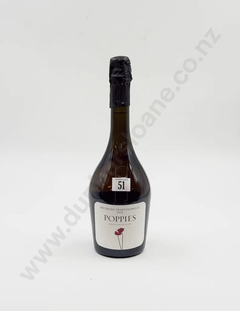 1 bottle NZ 2019 Poppies Martinborough Methode Traditionelle 1500ml (in presentation box) Image 1++