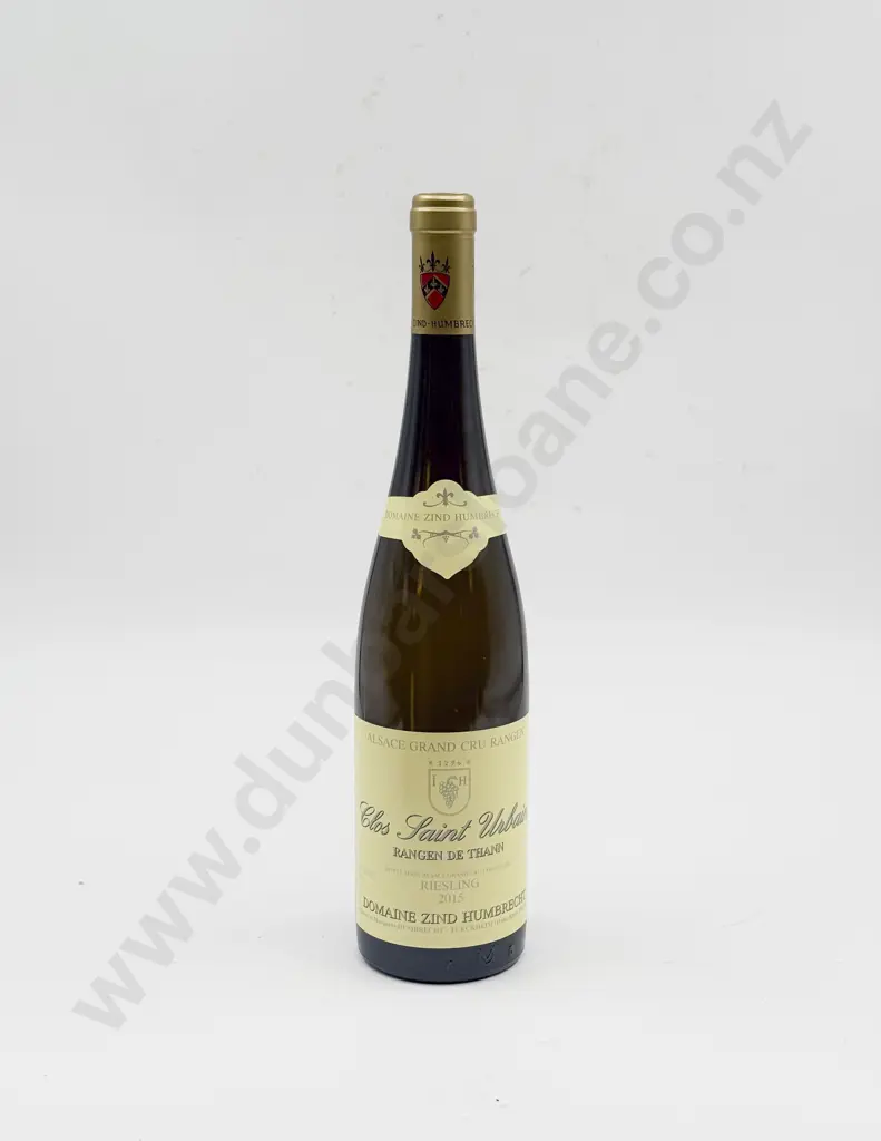 1 bottle French 2015 Domaine Zind-Humbrecht Clos Saint Urbain “Rangen de Thann” Grand Cru Riesling Image 1++