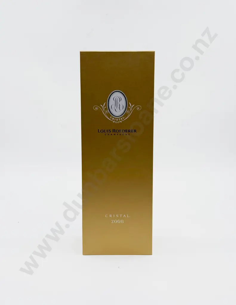1 bottle 2008 Louis Roederer Champagne “CRISTAL” (presentation boxed) Image 1++