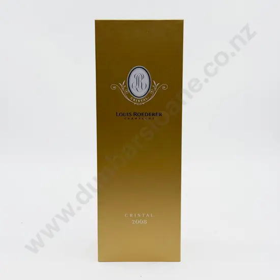 1 bottle 2008 Louis Roederer Champagne “CRISTAL” (presentation boxed)