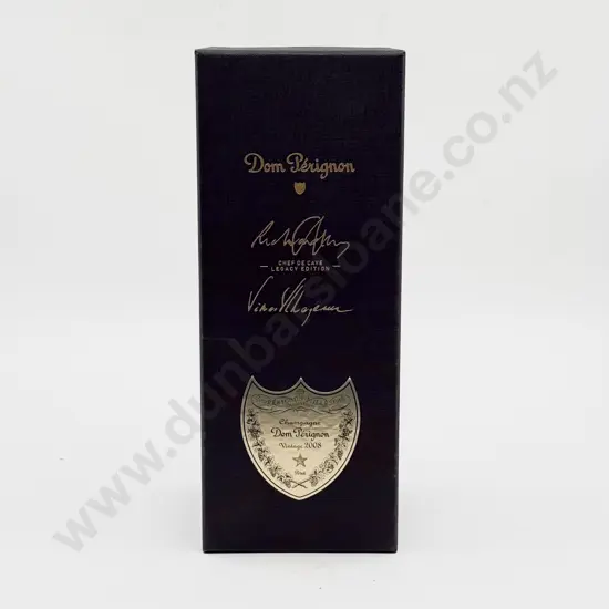 1 bottle 2008 Champagne Dom Perignon Special “LEGACY EDITION” signed by Chefs de Cave