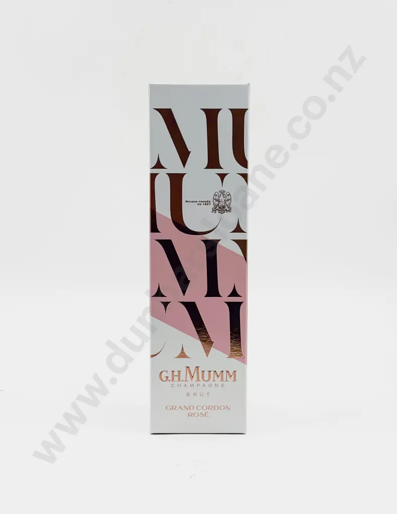 1 bottle G H Mumm Champagne Grand Cordon ROSE (in presentation box) Image 1++