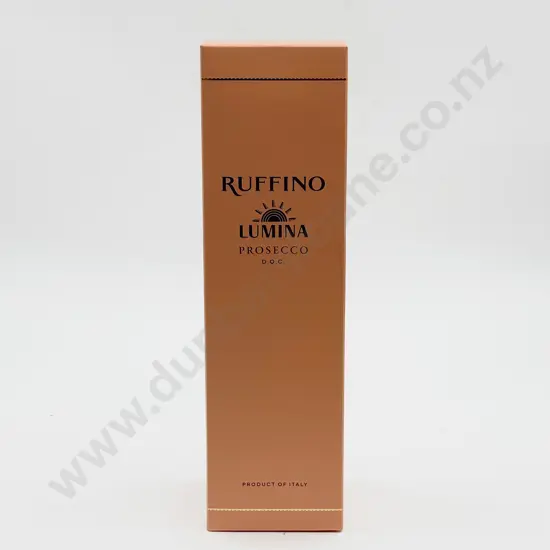1 bottle Italian Ruffino “LUMINA” Prosecco DOC (in presentation box)