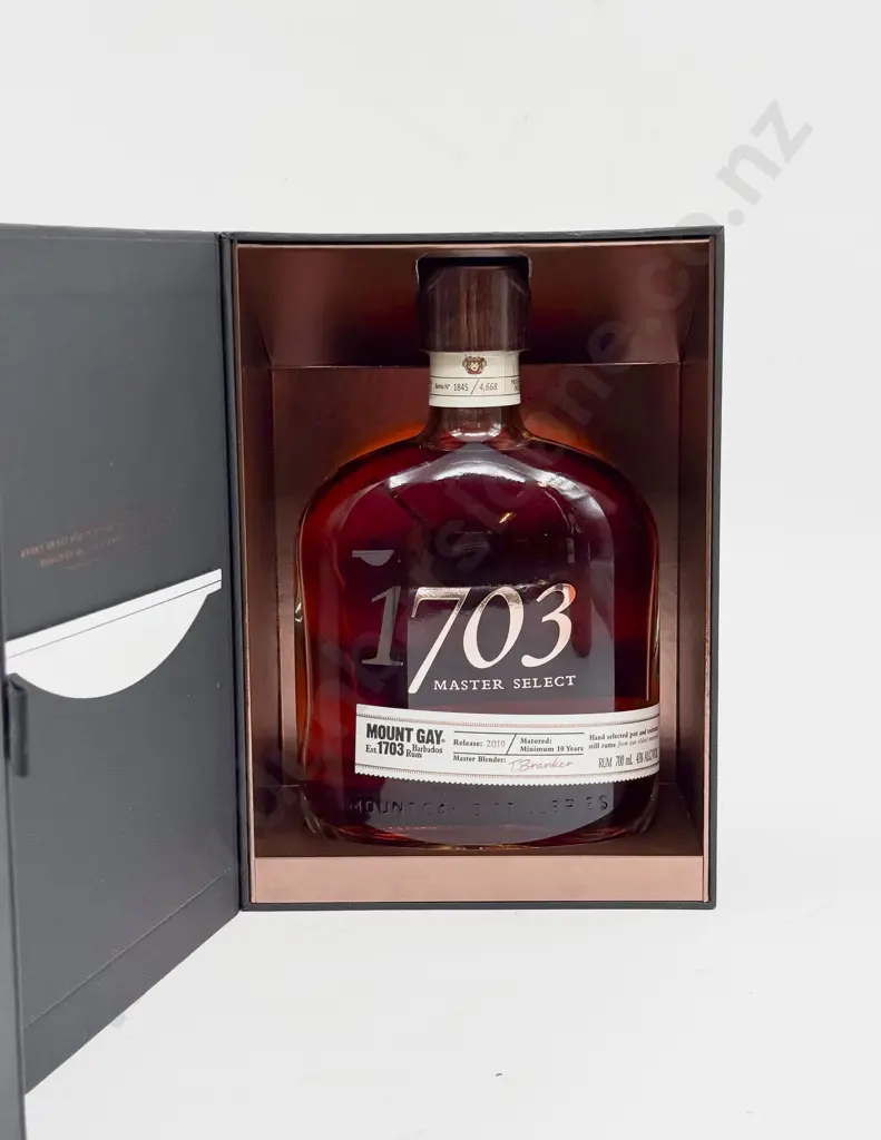 1 bottle 2019 Mount Gay “1703” Master Select Barbados Rum Special Release 700ml 43% Image 1++
