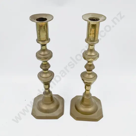Pair of Brass Candlesticks