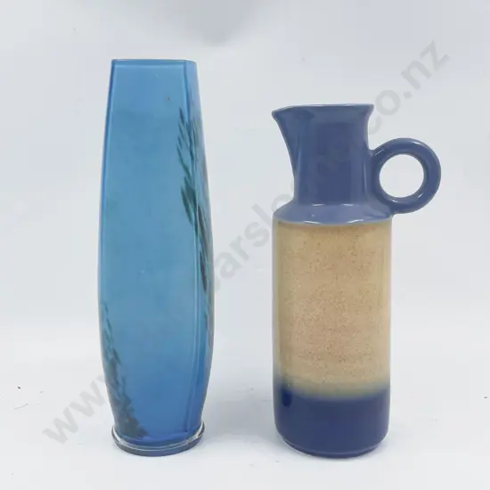 Artglass Vase & Other