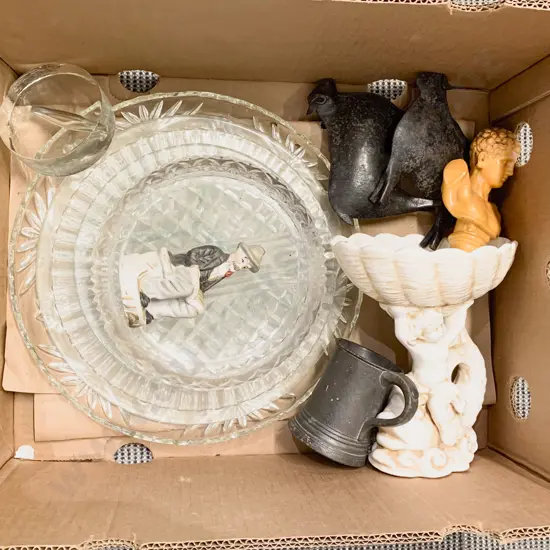 Quantity of Assorted Glassware & Ornaments Etc