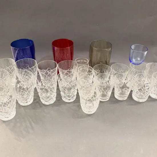 Quantity of Assorted Crystal & Glassware