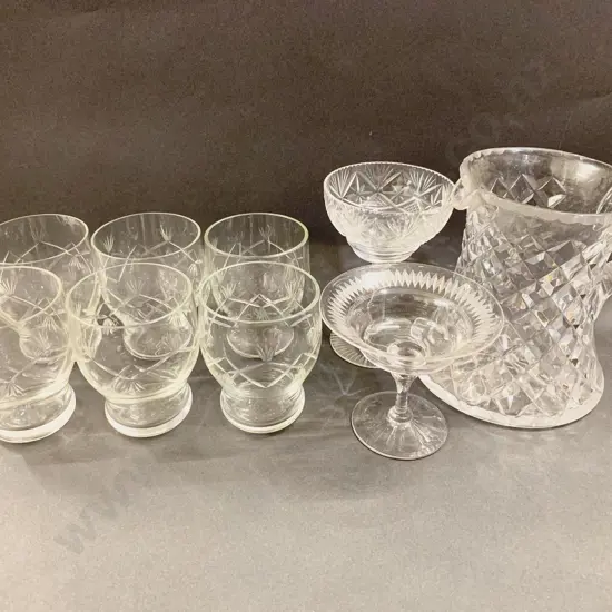Quantity of Assorted Crystal & Glassware