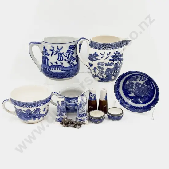 Quantity of Assorted Blue & White China