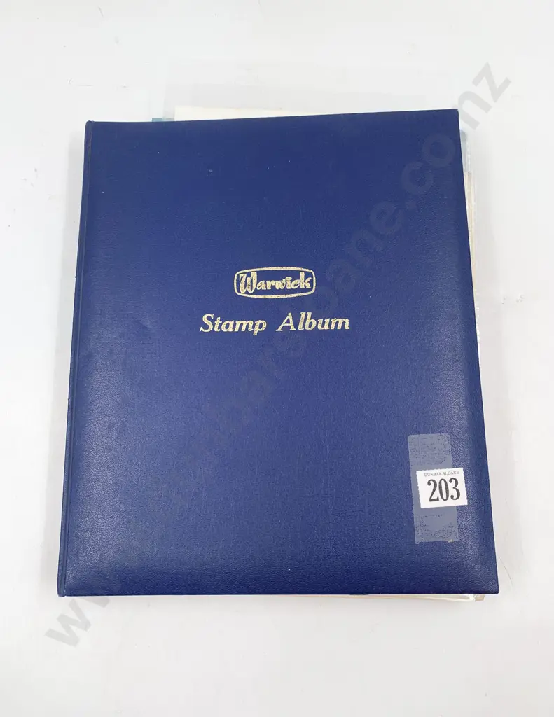 NZ Mainly Pre-decimal Hinged on Loose Album Sheets with Heath Stock Book Image 1++