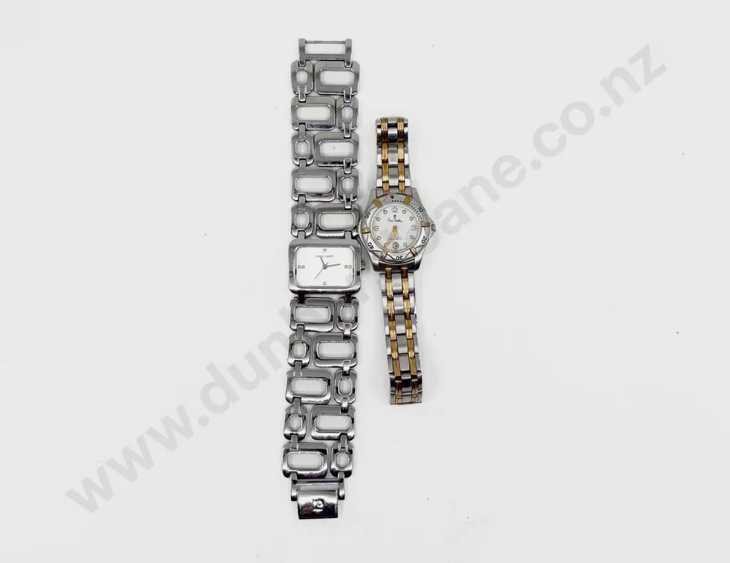 Two Pierre Cardin Quartz Stainless Steel Wrist Watches Image 1++