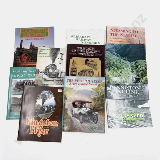 Quantity of Assorted Trains & Railway References