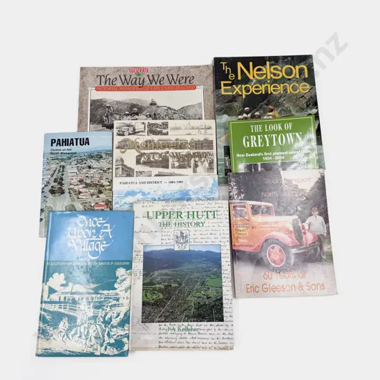 Six Assorted NZ Reference Books