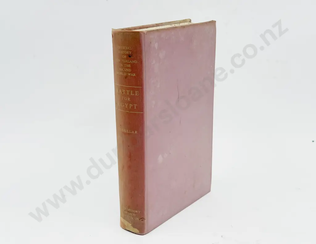 Official History of NZ in WWII: Battle for Egypt - Scoullar Image 1++