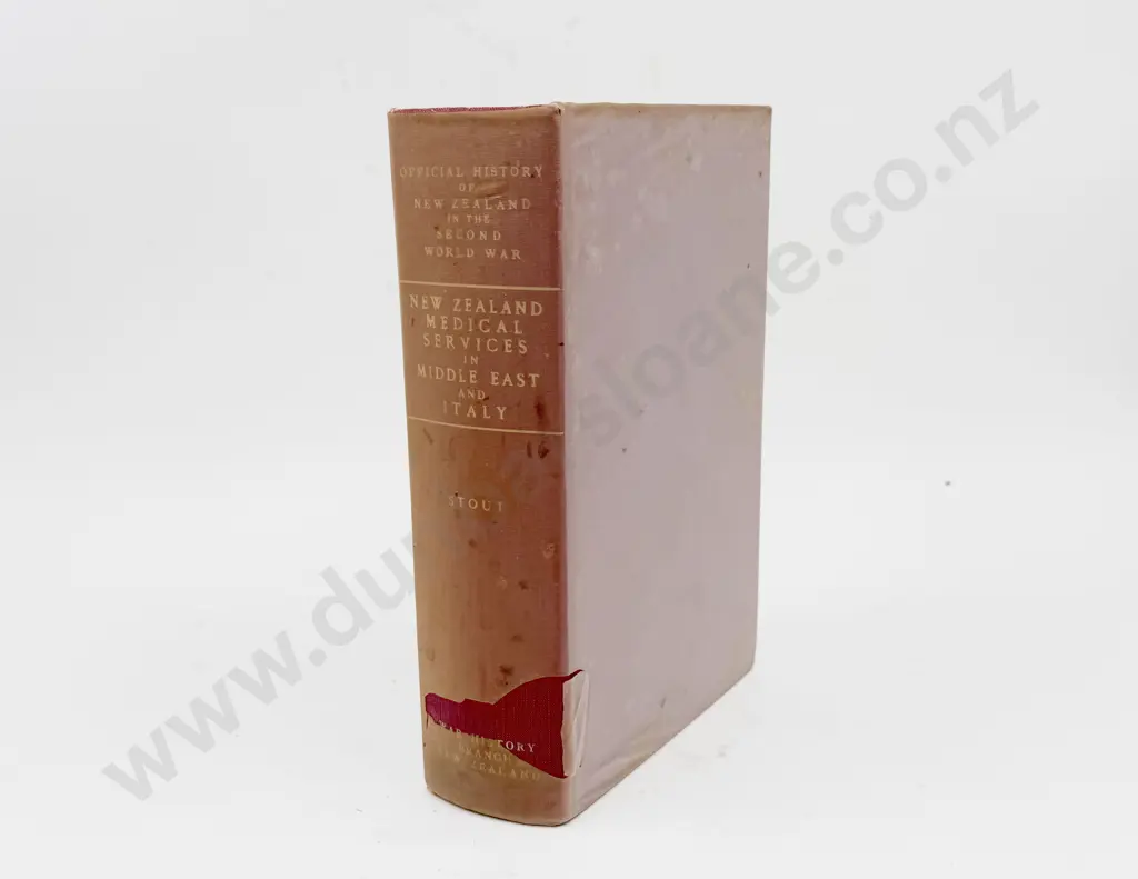Official History of NZ in WWII: NZ Medical Services in Middle East & Italy - Stout Image 1++