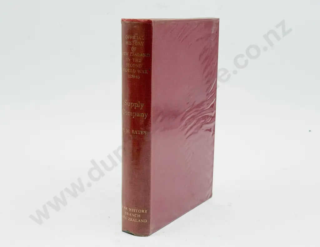 Official History of NZ in WWII: Supply Company - P. W. Bates Image 1++