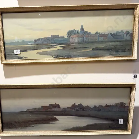 I. Kirkpatrick - Pair of Landscape Prints