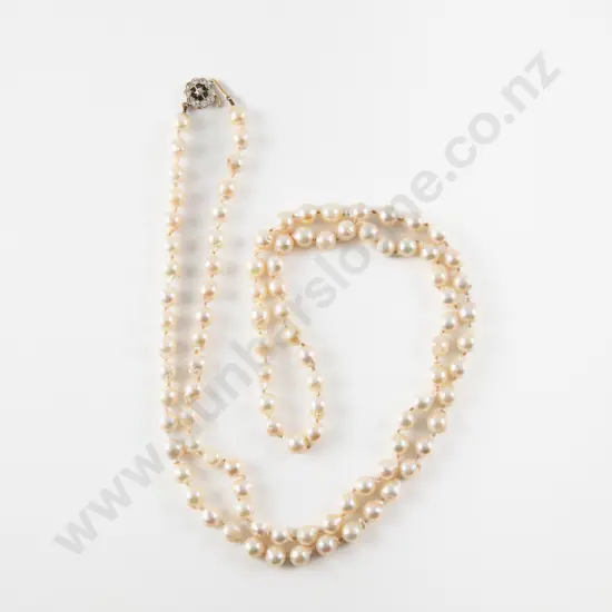 14ct Single Strand Freshwater Pearl Necklace