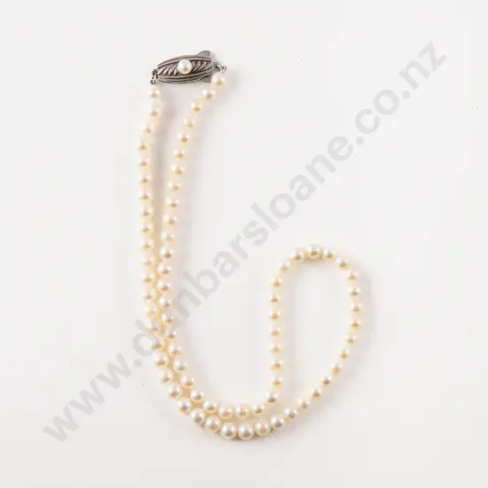 Mikimoto Single Strand Uniform Cultured Pearl Necklace