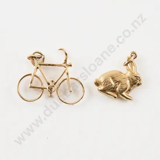 Two 9ct Charms