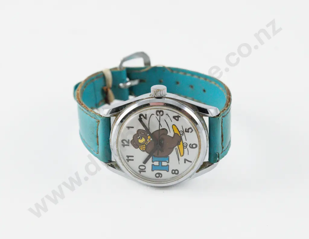 Vintage Hudson Cookie Bear Wrist Watch Image 1++