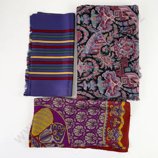 Three Various Scarfs