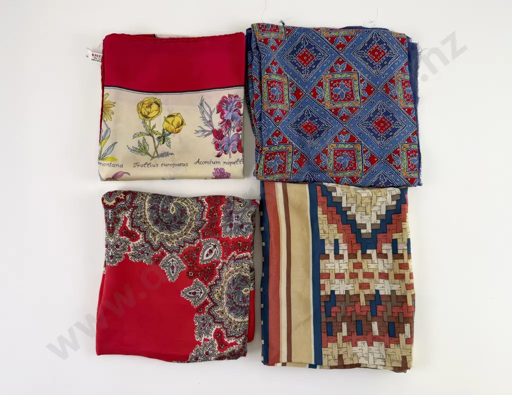 Four Various Scarfs Image 1++