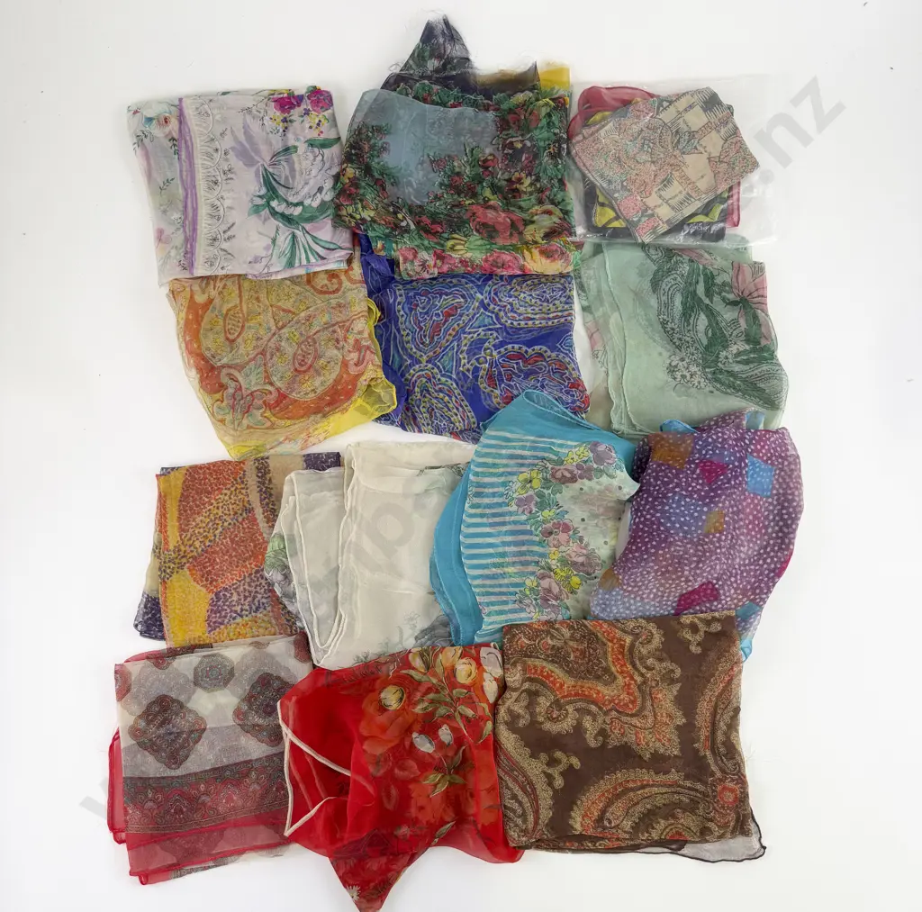 Collection of Assorted Scarfs Image 1++