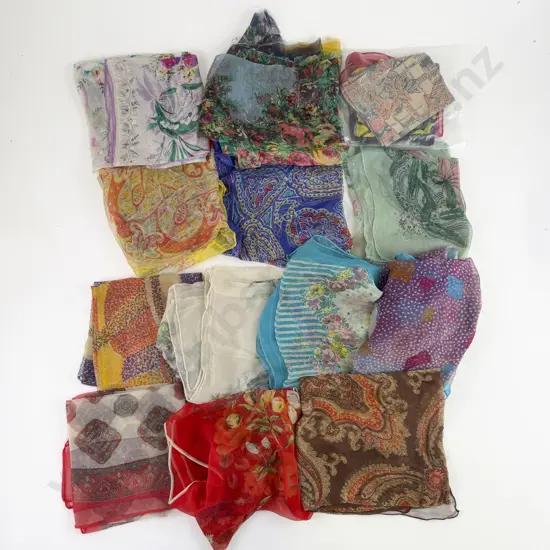 Collection of Assorted Scarfs