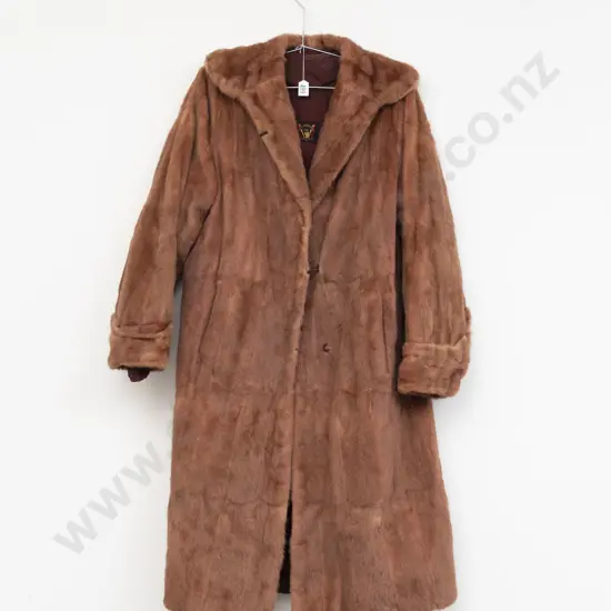Mid C20th Full Length Fur Coat