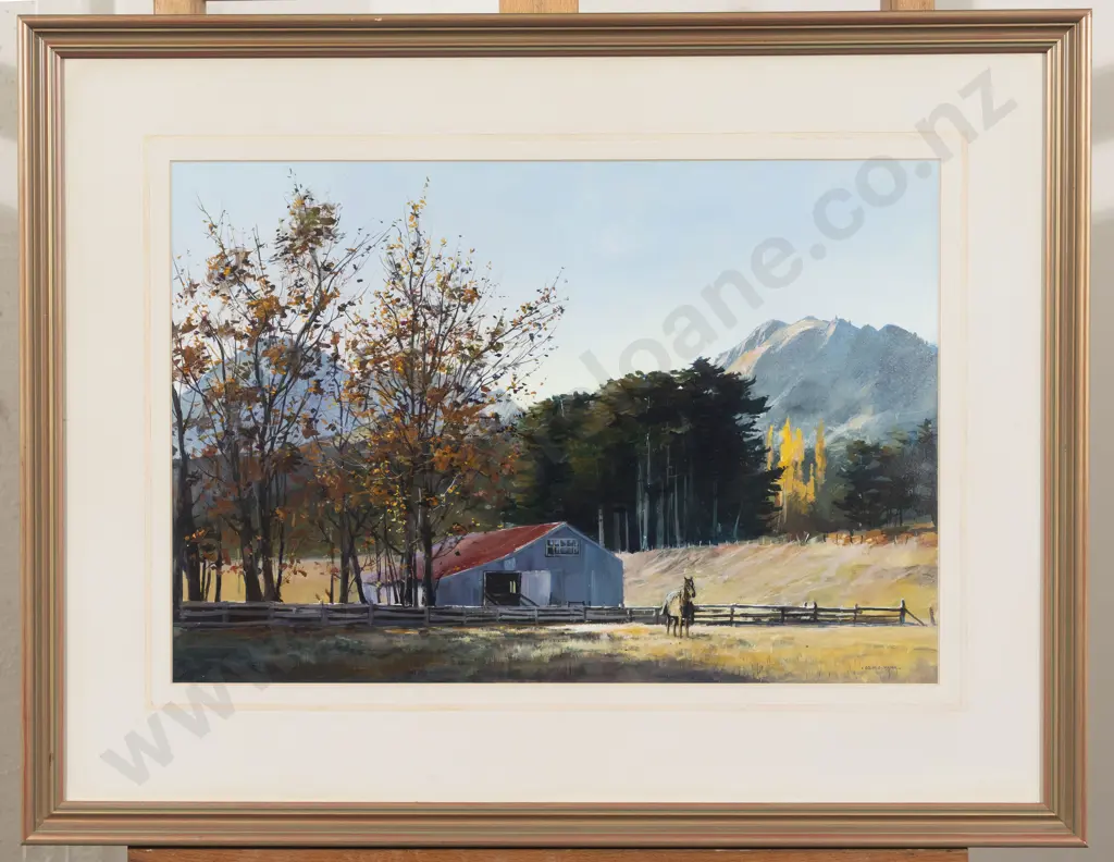 Colin C Wynn - Autumn - Mt Paul Station - Waiau - North Canterbury Image 1++