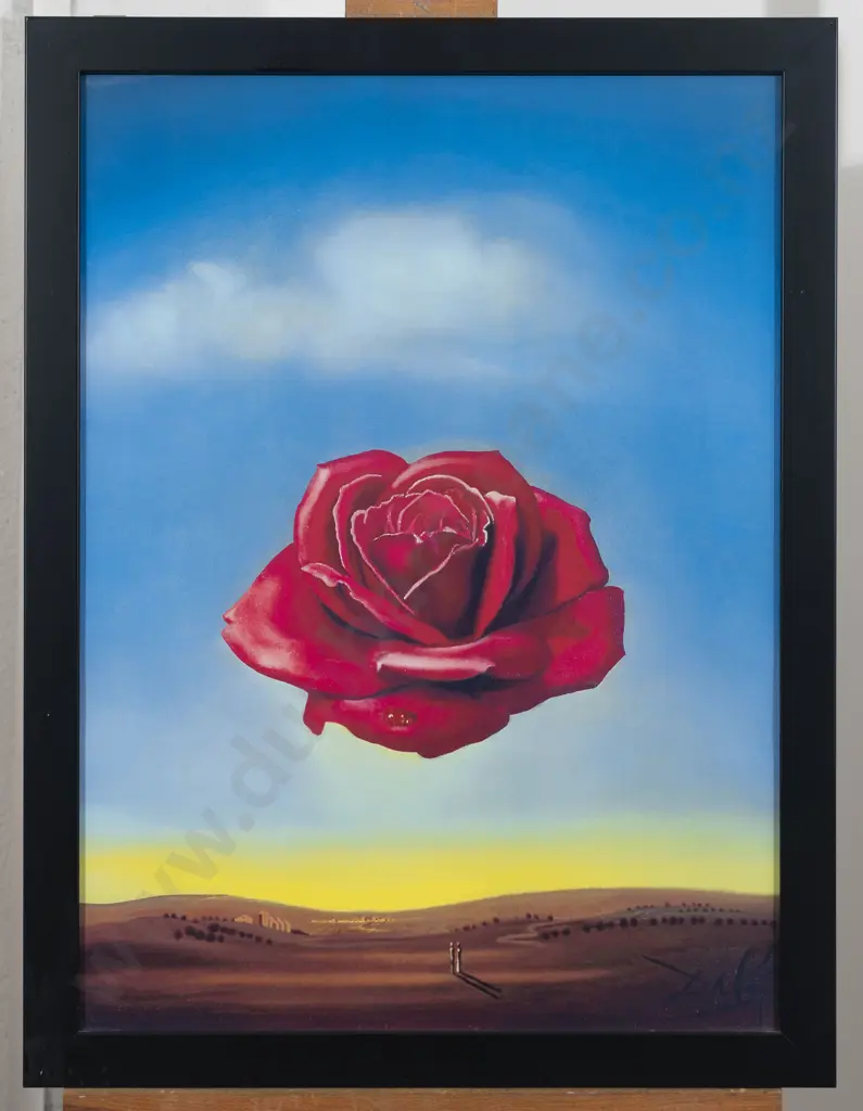 After Salvador Dali - Meditative Rose Image 1++
